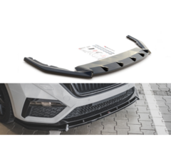Splitter delantero inferior ABS V.1 Skoda Octavia RS Mk4 - Skoda/Octavia RS/Mk4 [2020-] Maxtonstyle=