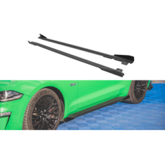 Street Pro Difusor Spoileres inferiores talonera ABS V.1 + Flaps Ford Mustang GT Mk6 Facelift - Ford/Mustang/MK6 GT Facelift MAXTON DESIstyle=
