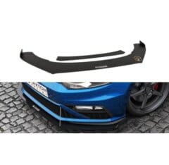 SPLITTER DELANTERO RACING VW Volkswagen POLO MK5 GTI Restyling (with wings) - ABS Maxtonstyle=
