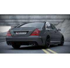 MERCEDES S W221 (look W205) Paragolpes trasero + Difusor Spoiler paragolpes trasero - Mercedes/S Klasa/W221/Standard Maxtonstyle=