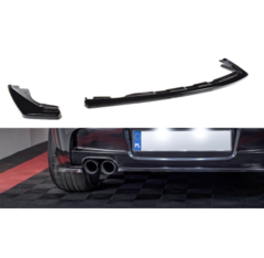 Splitter trasero central (Sin barras verticales) for BMW 1 E81/ E87 M-PACK FACELIFT - BMW/Serie 1/E82 Facelift Maxtonstyle=