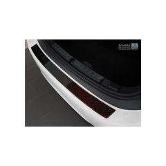 Protector Parachoques en Acero Inoxidable Bmw Serie 4 F36 Gran Coupe 2014- Look Fibra Carbono Rojo-negro