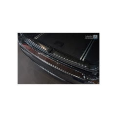 Protector Parachoques en Acero Inoxidable Bmw X3 F25 2014-2017 Negro/Look Fibra Carbono Rojo-negro