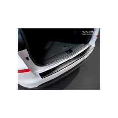 Protector Parachoques en Acero Inoxidable Hyundai Tucson Iii Restyling 2018- ribs black Linestyle=