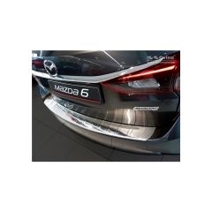 Protector Parachoques en Acero Inoxidable Mazda 6 Iii Gj Combi 2012- ribs (lange Versie)
