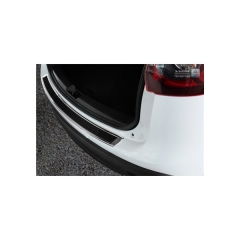 Protector Parachoques en Acero Inoxidable Mazda Cx5 2012-2017 Cromado/Look Fibra Carbono Negrostyle=