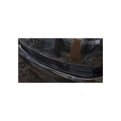 Protector Parachoques en Acero Inoxidable Mercedes Clase E W213 Sedan 2016- Look Fibra Carbono Negro
