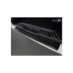 Protector Parachoques en Acero Inoxidable Mercedes Vito W447 2014- Negro/Look Fibra Carbono Negro