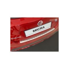 Protector Parachoques en Acero Inoxidable Nissan Micra K14 2017- Ribsstyle=