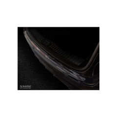Protector Parachoques en Acero Inoxidable Porsche Cayenne Iii 2017- performance Negro/Look Fibra Carbono Rojo-negro