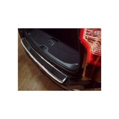 Protector Parachoques en Acero Inoxidable Volvo Xc60 2013-2016 Cromado/Look Fibra Carbono Negro