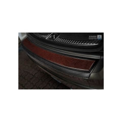 Protector Parachoques en Acero Inoxidable Volvo Xc60 2013-2016 Negro/Look Fibra Carbono Rojo-negro