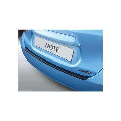 Protector Parachoques en Plastico ABS Nissan Note 9.2013- Negrostyle=
