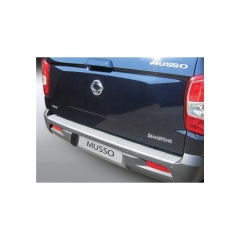 Protector Parachoques en Plastico ABS Ssangyong Musso 2018- Negrostyle=