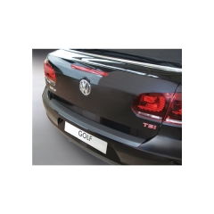 Protector Parachoques en Plastico ABS Volkswagen VW Golf Cabriolet 2 Dr 6.2011- Negro