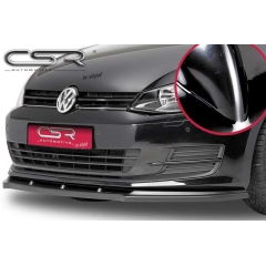 Spoiler deportivo espada espadin VW Golf 7 no valido para GTI/R-Line/R 08/2012-03/2017 Negro brillantestyle=